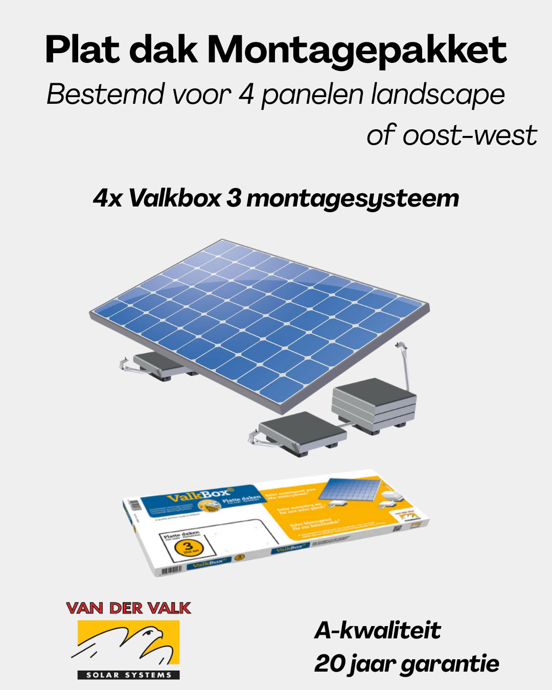 Hoymiles Plug & Play Zonnepaneel Systeem – 4 Panelen (incl. micro-omvormer, bekabeling & onderconstructie