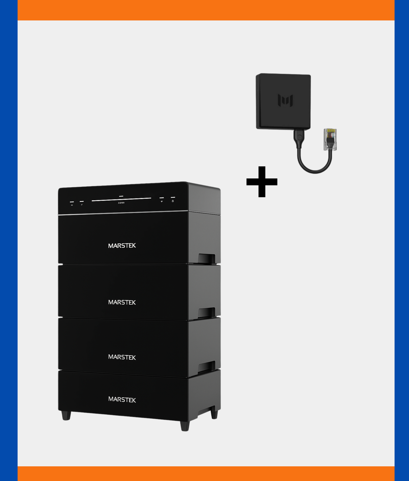 Marstek Venus A – Plug & Charge Thuisbatterij 8.48 kWh – Incl. P1 Meter