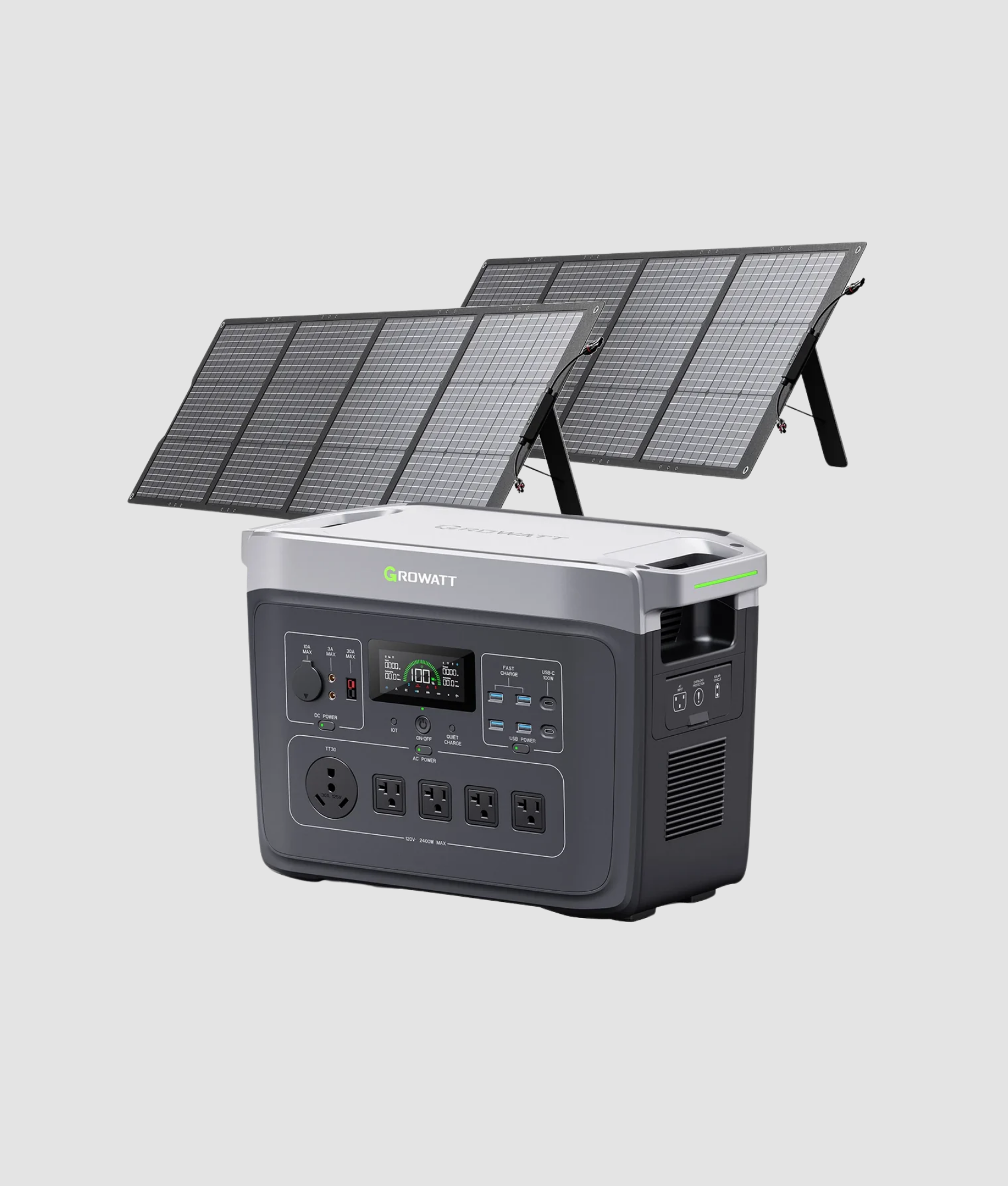 Growatt INFINITY 2000 – Portable Powerstation 2048 Wh